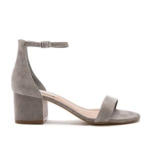 Steve Madden Irenee Grey Suede Sandals NEVER WORN